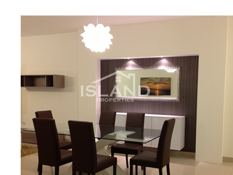 Island Properties apartment dining room in Sliema